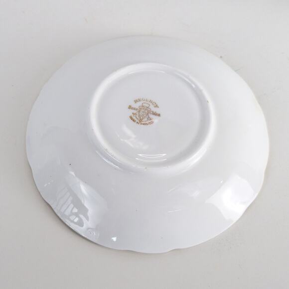 Vtg Regency Bone China Niagara Falls Canada Cup & Saucer Souvenir Made England - Picture 12 of 12